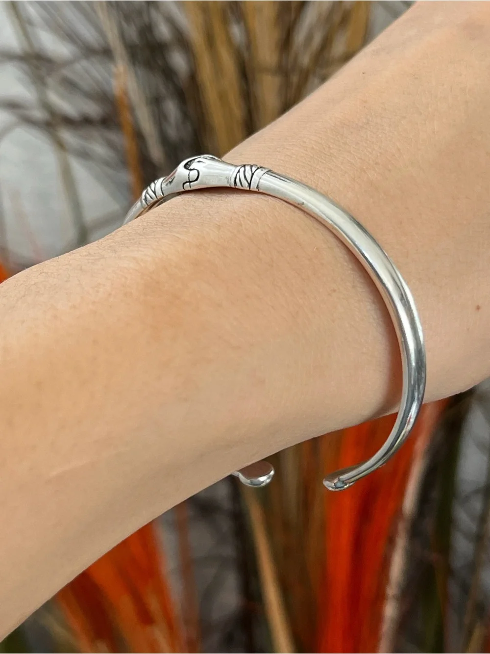 Unisex S925 Silver holding hands cuff Bracelet top seller gift for friend